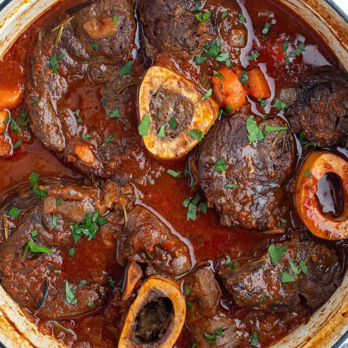Osso Bucco - Braised Wagyu Beef Shanks – 9 Line Farms